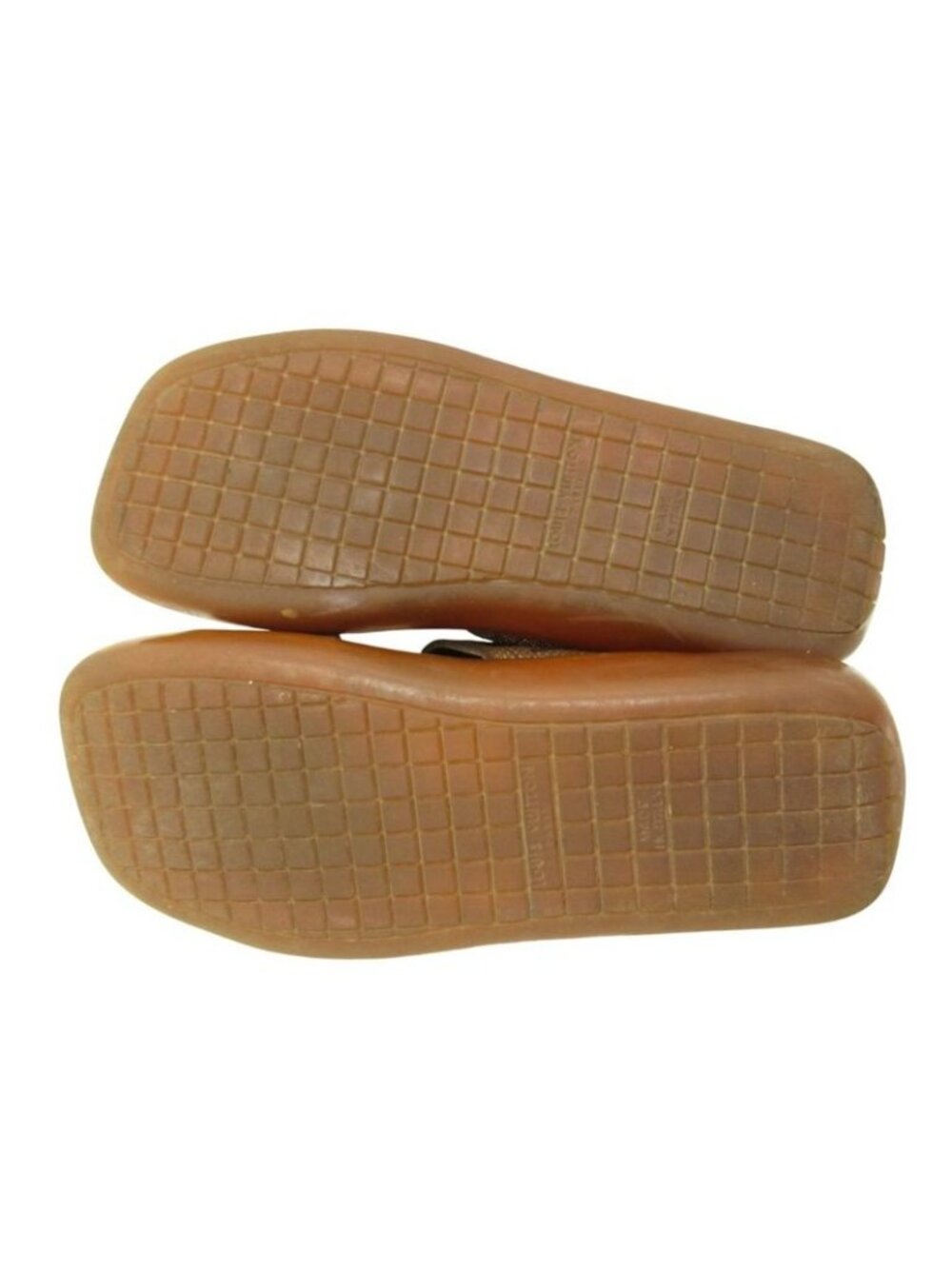 Louis Vuitton Comfort Sandals Shoes Strap Brown - Picture 7 of 8